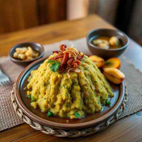 Mofongo Recipe - Puerto Rican Mashed Plantains